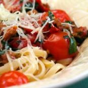 Spicy Cherry Tomato Sauce for Pasta