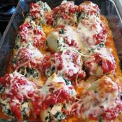 Stuffed Chicken Shells with Cheese