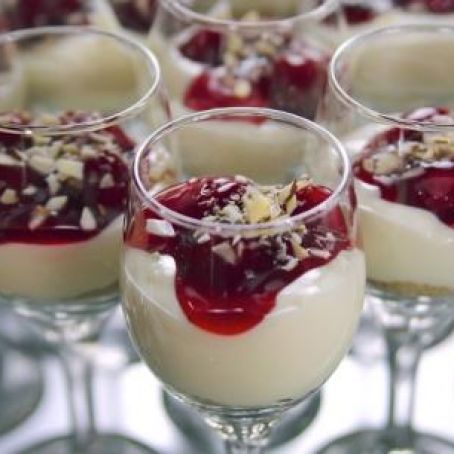 Cherry Cheesecake Shooters