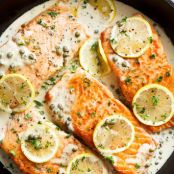 Creamy Lemon Garlic Piccata