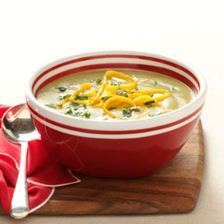 Broccoli & Cheese Potato Soup