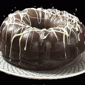 Double Chocolate Rum Cake with Rasberry Rum Glaze Recipe