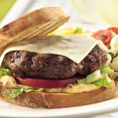 Grilled Italian Sausage Burgers