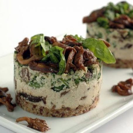 Spinach Mushroom Tarts
