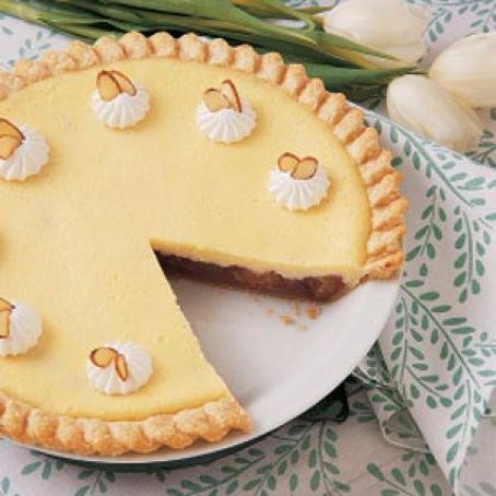 Cream Cheese Rhubarb Pie