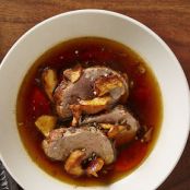 Roasted Pork Tenderloin w/Porcini Sauce