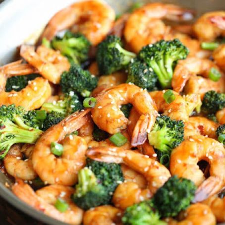 Easy Shrimp and Broccoli stir fry