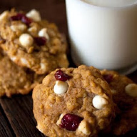 Pumpkin Oatmeal Cookies