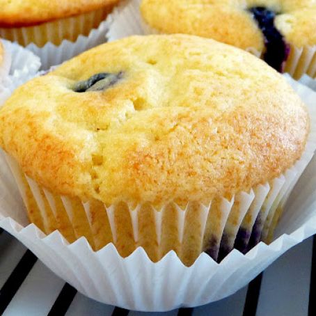 Ina's Blueberry Coffee Cake Muffins