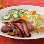 Maple and Soy-Glazed Flank Steak (CL)