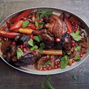 Moroccan Lamb Shanks with Pomegranate
