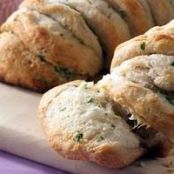 Garlic-Parmesan Pull-Apart Loaves
