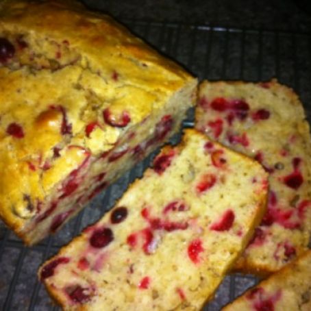 White Chocolate Cranberry Bread