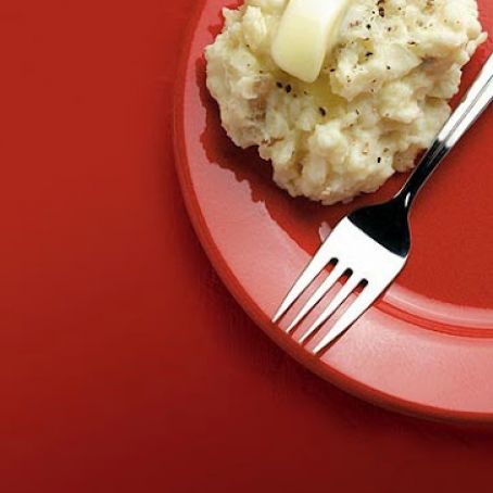 Creamy Yukon Gold Smashed Potatoes