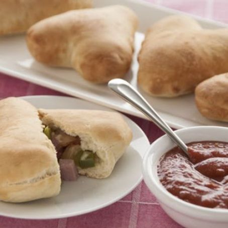 Heart Shaped Calzones