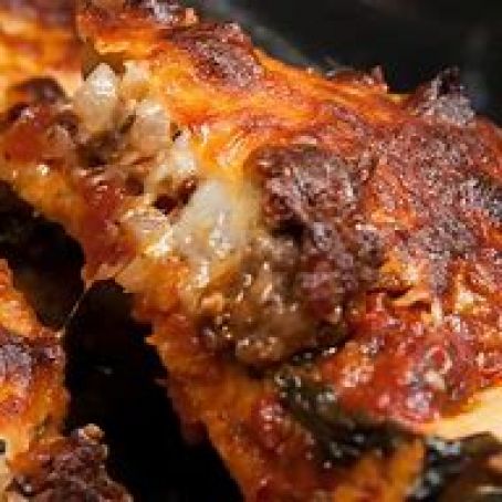 Traeger Baked Deep Dish  Supreme Pizza