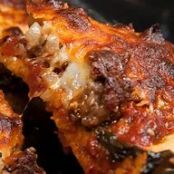 Traeger Baked Deep Dish  Supreme Pizza