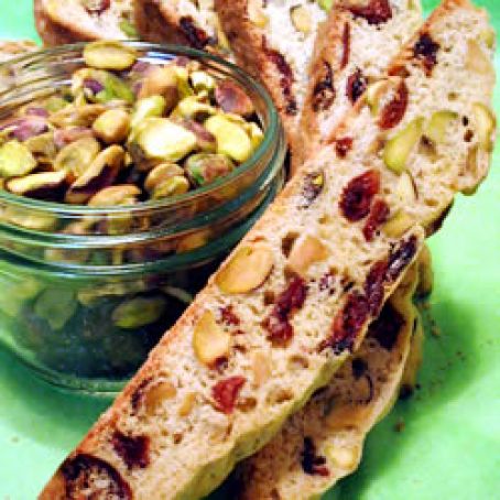 Cranberry Pistachio Biscotti