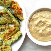 Baked Zucchini Sticks and Sweet Onion Dip: that bloomin’ zucchini!: Blog | King Arthur Flour
