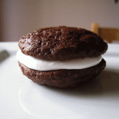Whoopie Pies with Marshmallow Filling - Classic Chocolate