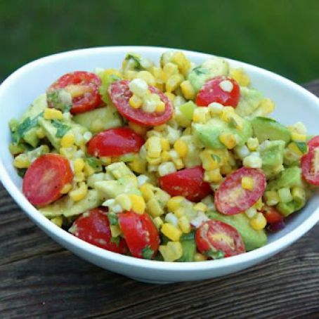 Grilled Corn Salad