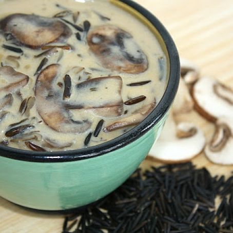 Wild Rice Mushroom Soup