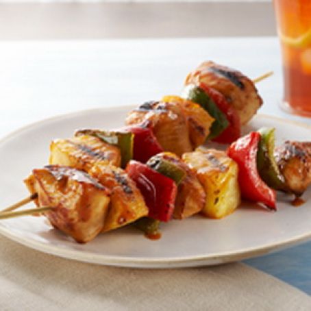 Sweet BBQ Ckicken Kabobs