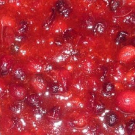 Ginger Cranberry Sauce