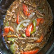 Slow Cooker PEPPER STEAK