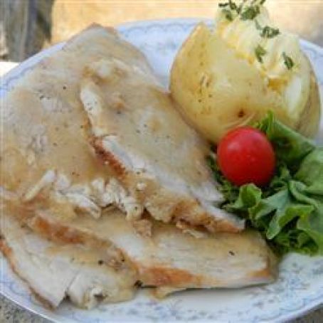 Slow Cooker Apple Cider Braised Pork