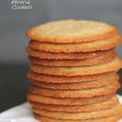 COOKIES - Crisp Almond Cookies