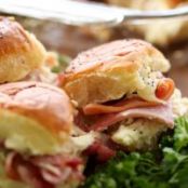 Chicken Cordon Bleu Sliders