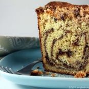Marbled Sour Cream Coffee Cake