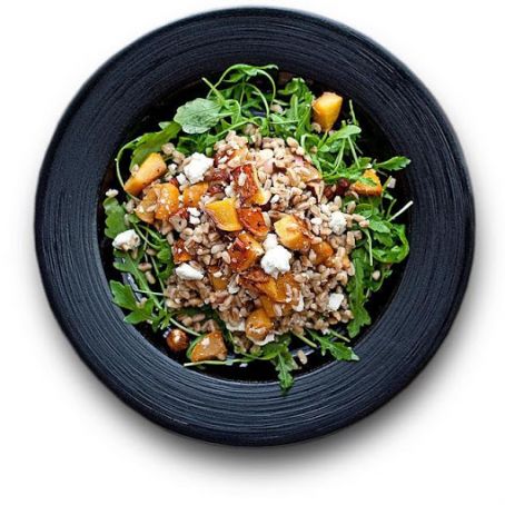 FARRO SALAD w/ROASTED RUTABAGA