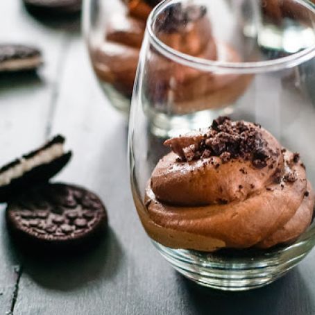 No Bake Mocha Cheesecakes