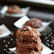 cookie - No-Bake Chocolate Peanut Butter Quinoa Cookies