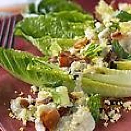 Hearts of Romaine with Blue Cheese and Bacon