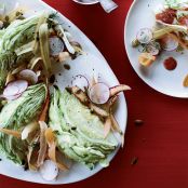 Iceberg Wedges with Roasted Tomato Dressing