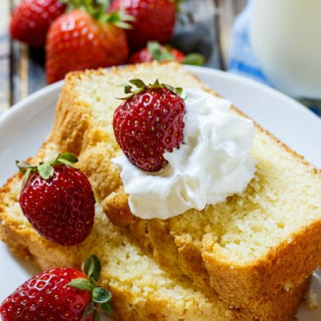 Condensed Milk Pound Cake