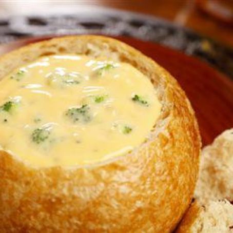 Cheesy Broccoli Soup **(combined recipe)