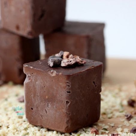 bites - frozen Cacao Protein Fudge Bites