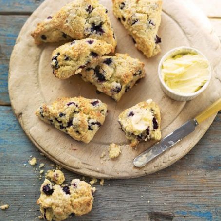 Blueberry-Buttermilk Scones