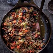 Wild Mushroom and Barley Stuffing