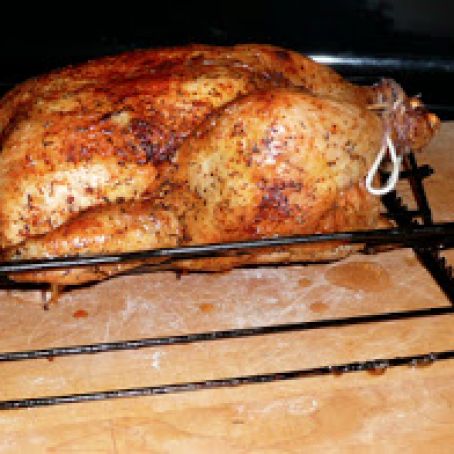 Roast Sticky Chicken, Rotisserie Style