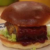 Smoke and Fireworks Bacon-Wrapped Chipotle Burgers