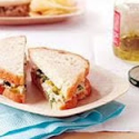 Pickled Tuna-Salad Sandwiches