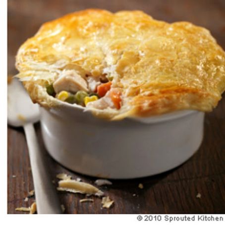 Herbed Chicken Pot Pie With Bacon