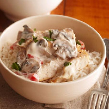 Chicken with Mushroom Sauce