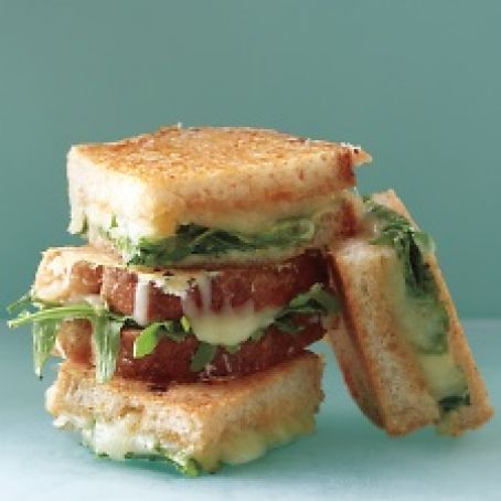 Parmesan-Crusted Grilled Cheese