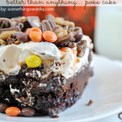REECE'S CUP POKE CAKE